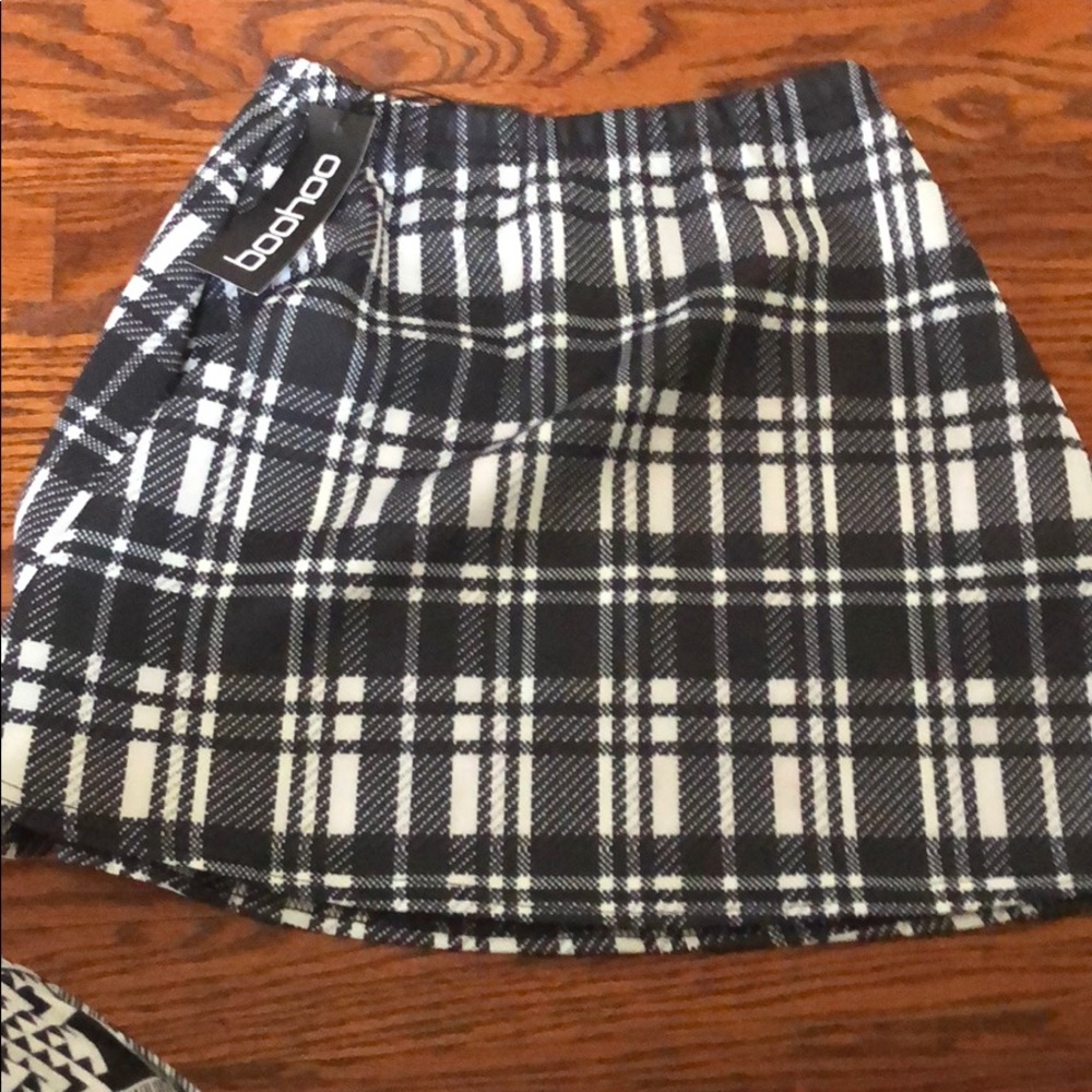 Plaid Skater Skirt